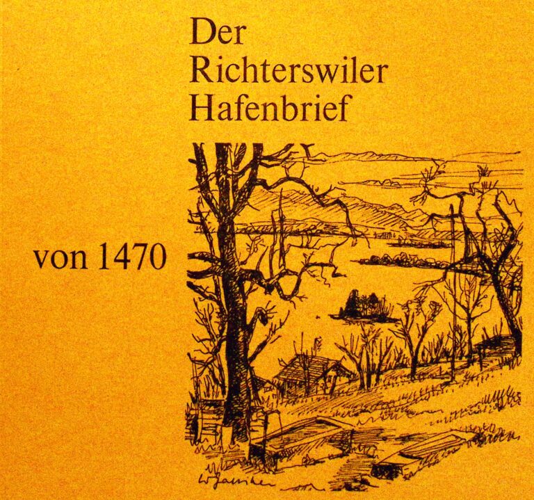 Richterswiler Hafenbrief